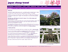 Tablet Screenshot of japan-cheap-travel.com